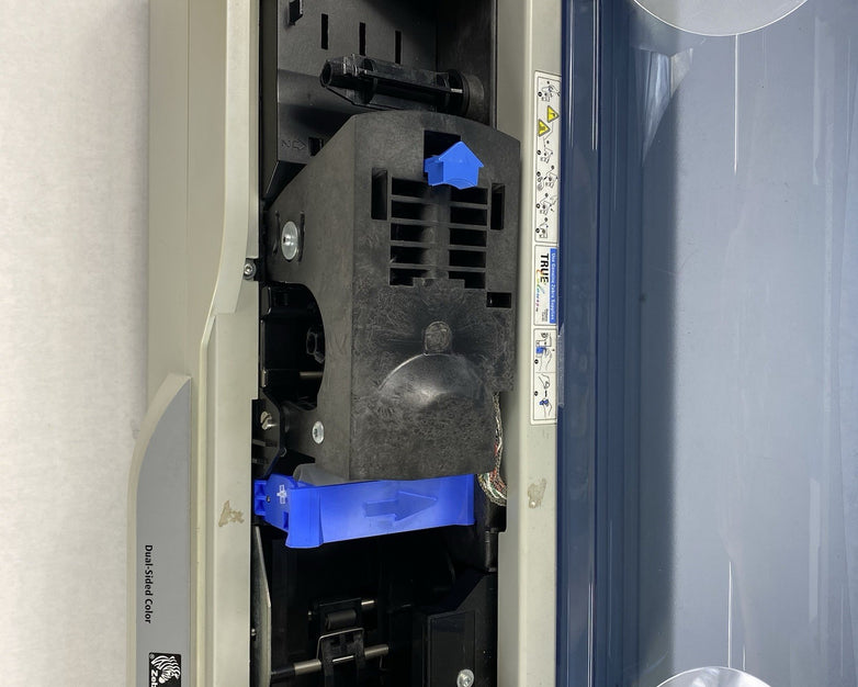 Zebra P430i Dual-Side Color USB ID Card Printer - Parts or Repair