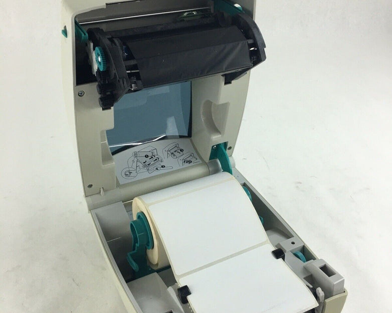 Zebra TLP 3844-Z Thermal Printer Self Tested Parts and Repair No Power Supply