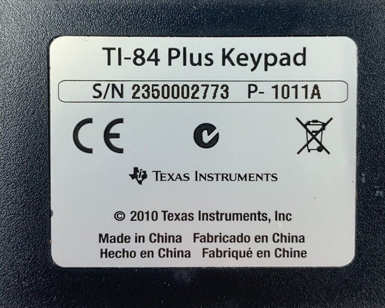 Texas Instruments P-1011A TI-84 Plus Keypad for TI-Nspire Clickpad (Lot of 2)