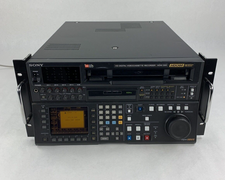 Sony HDW-500 HDCAM HD Digital Videocassette Recorder Error Code A3