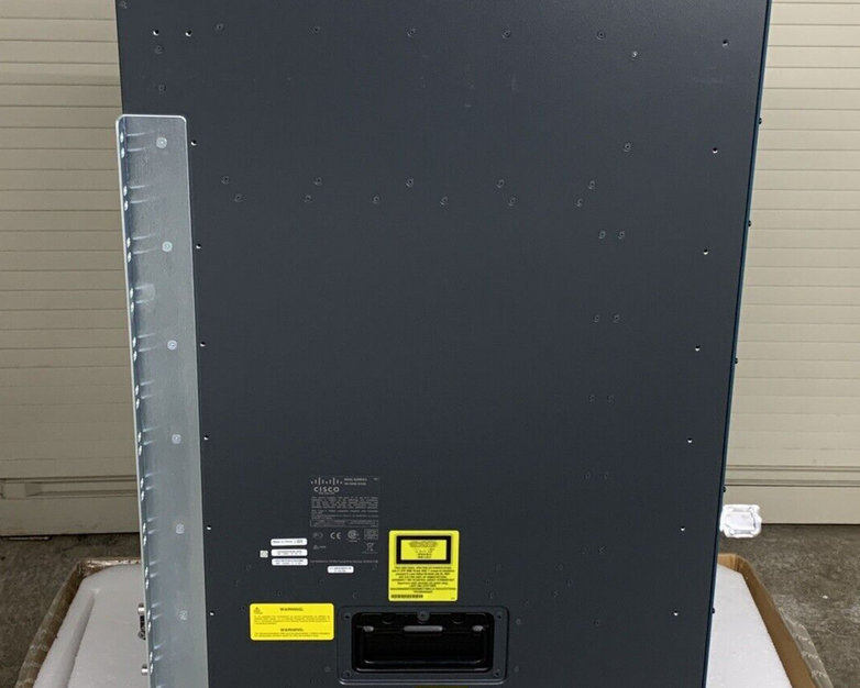 Cisco WS-C6509-V-E Genuine Chassis W/ 1x Power Supply Box Opened No Faceplate