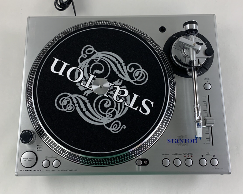 Stanton STR8-100 Digital Turntable Tested Needs New Needle