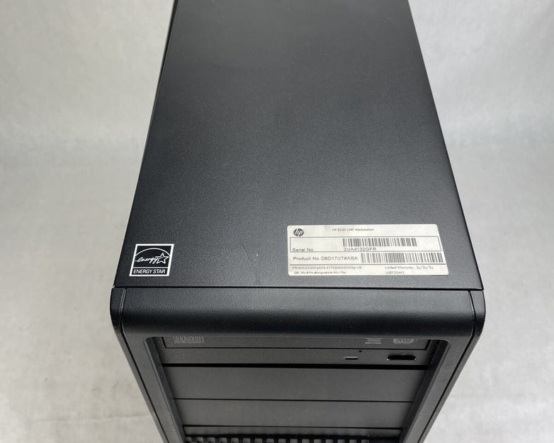 HP Z220 CMT Intel Core i7-3770 3.4GHz 8GB RAM No HDD No OS
