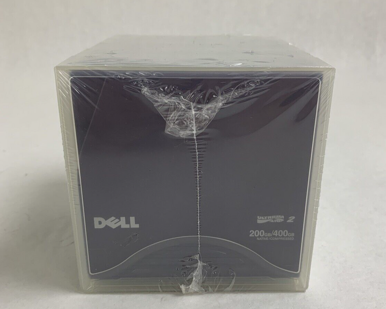 5x New OEM Dell ULTRIUM 2 LTO Data Cartridges 200 GB Native 400 GB Compressed