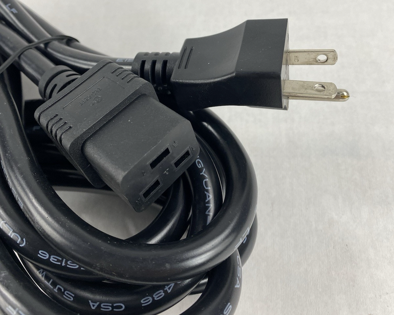 Cisco 72-2105-01 12FT Heavy Duty E156136 250V C19 Power Cord Lot of 3