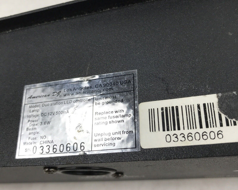 American ADJ Duo Station LED Controller Lamp 12V 3.6W