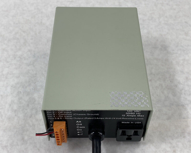 York Controls PB-1/15 Universal Power Box 120VAC 50/60 Hz 10A