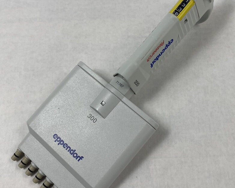 Eppendorf Research 300 30-300 uL 8-Channel Multichannel Manual Pipette