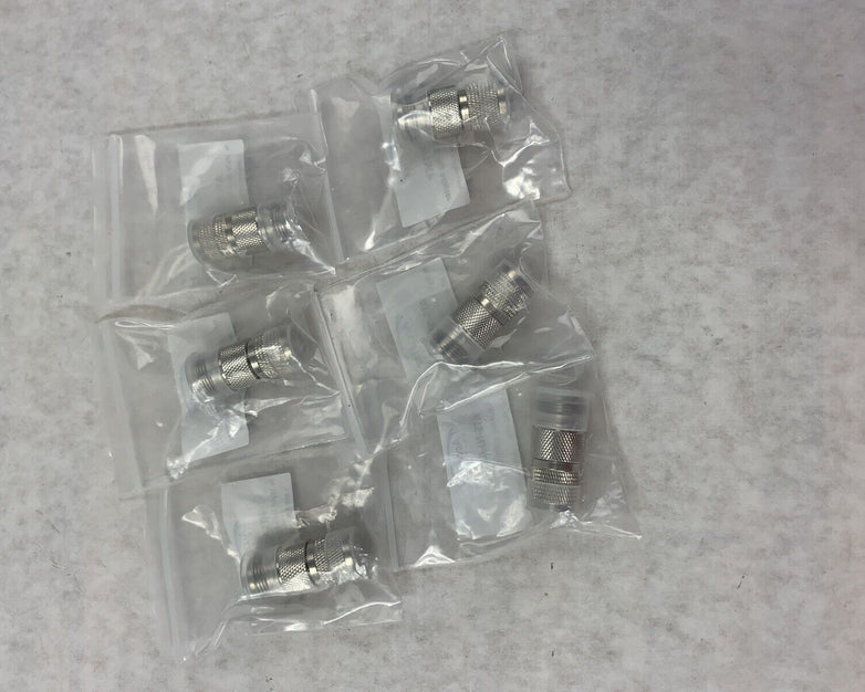 Lot of 6 AccelTex N-Style Bulkhead Jack to Plug Arrestor ATS-NJ-RTPNCP