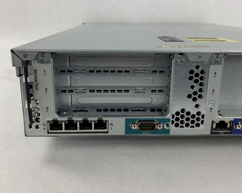 HP ProLiant DL380p Gen 8 2x E5-2609 2.4 GHz 32 GB RAM NO HDD NO OS