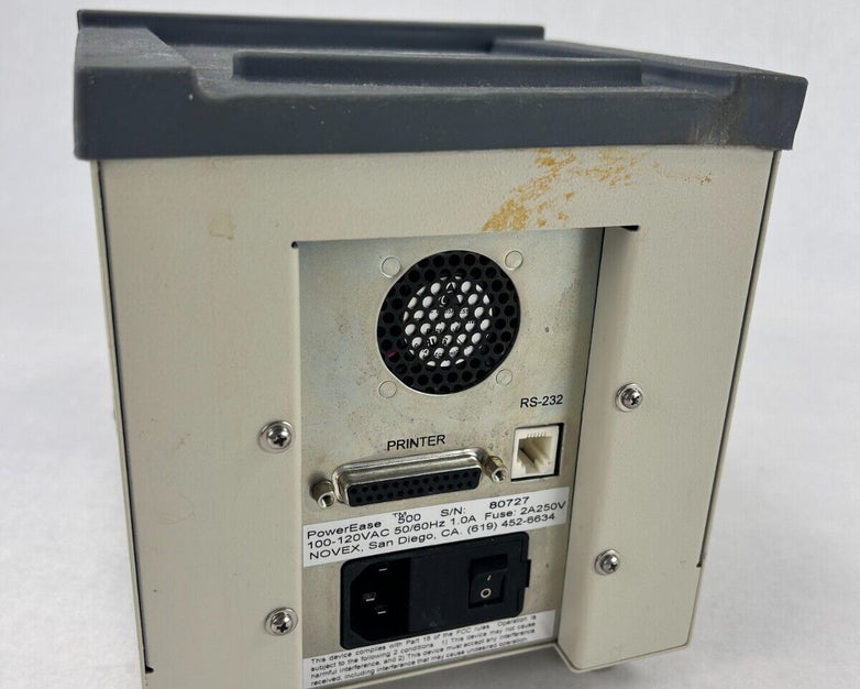 Invitrogen Novex PowerEase 500 Electrophoresis Power Supply - Parts or Repair