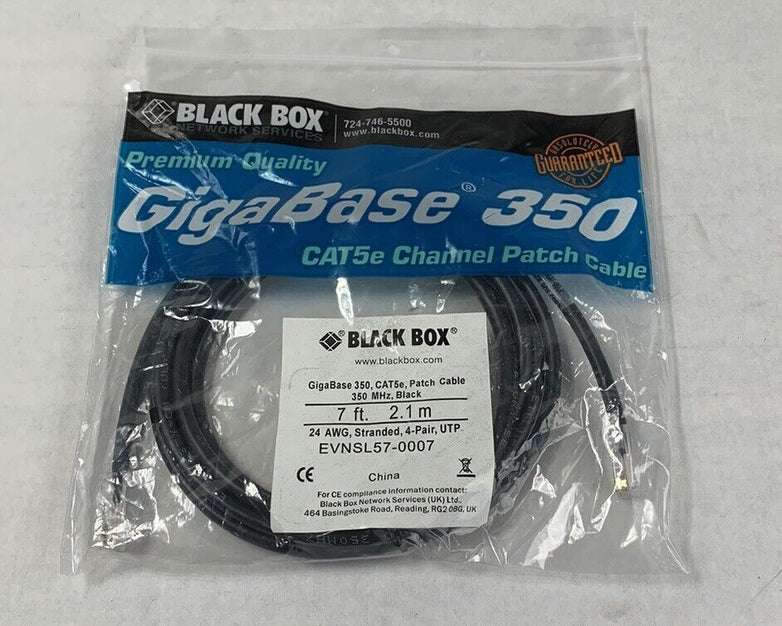 Black Box EVNSL57-0007 GigaBase 350 CAT5E 350 Mhz (Lot of 4)
