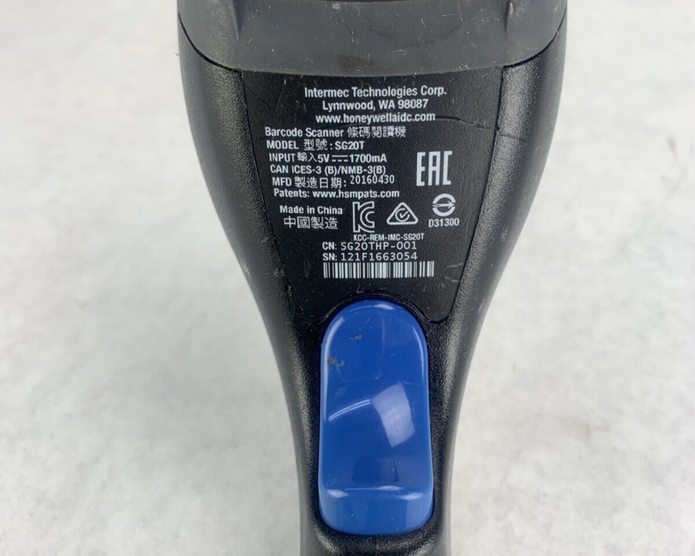 Lot of 2 Intermec SG20T Barcode Scanner