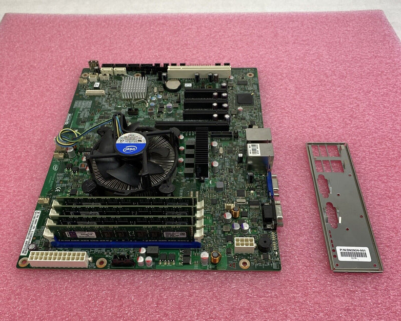 Intel S1200BTL Motherboard Intel Xeon E3-1230V2 3.3GHz 32GB RAM w/ Shield