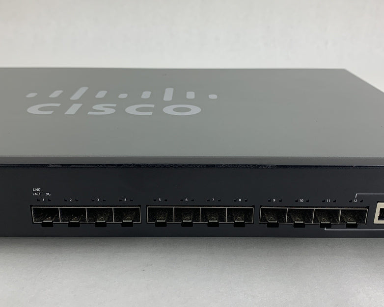 Cisco SX550X-12F-K9 Stackable Managed Switch Tested Reset