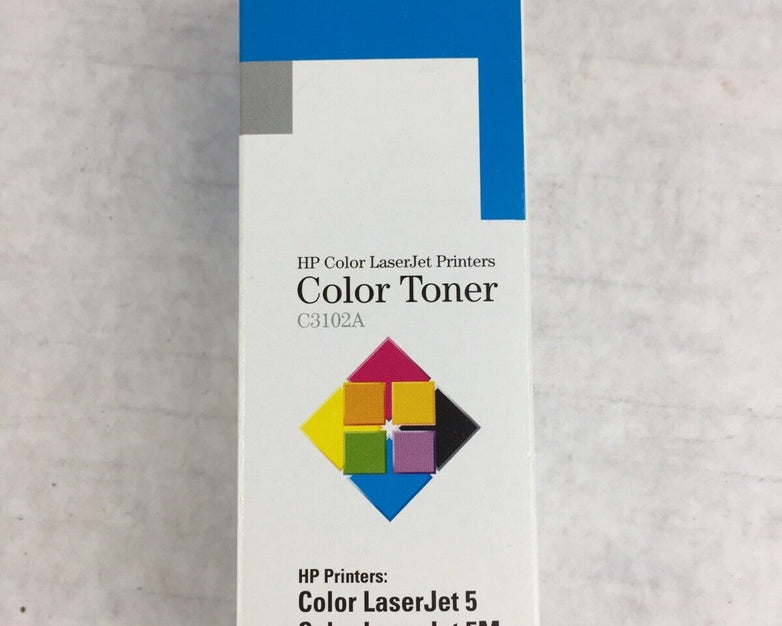 HP Color LaserJet Printers Color Toner C3102A Cyan Color LaserJet 5 (Lot of 4)