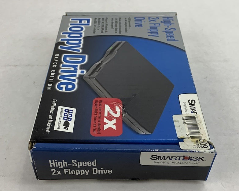 SmartDisk High-Speed 2x Floppy Drive Black Edition