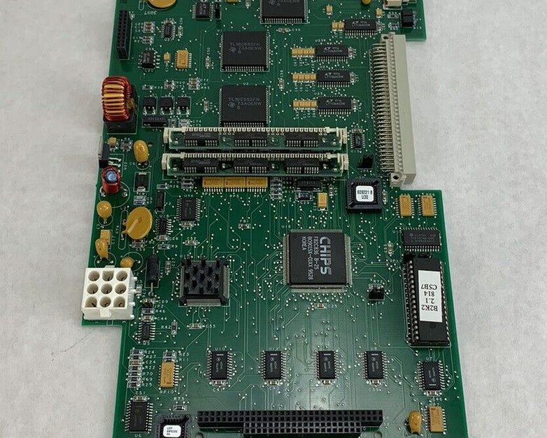 Chips Circuit Board B0915X-01XX 9528 F82C836 609260 REV AA