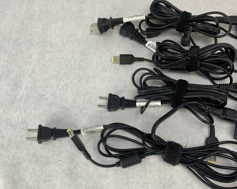 Mixed Lot of 4 Lenovo AC/DC Adapter ADLX45NCC2A ADLX65NCC2A