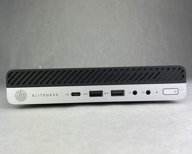 HP EliteDesk 800 G4 DM 35W Six Core i5-8600 3.10GHz 1x8GB RAM WiFi No AC HDD OS