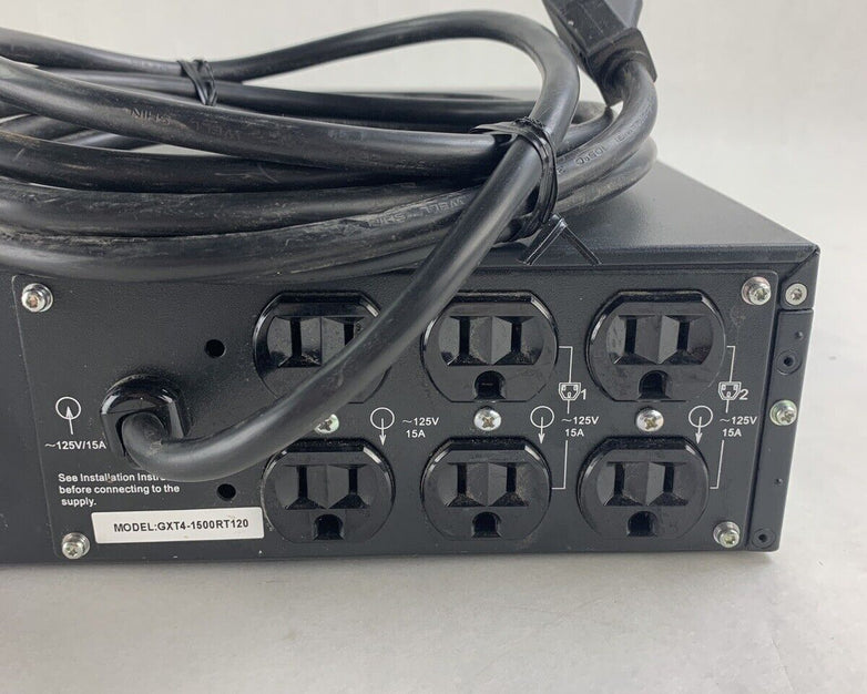 Emerson Vertiv Liebert GXT4-1500RT120 Network Power UPS System No Batteries