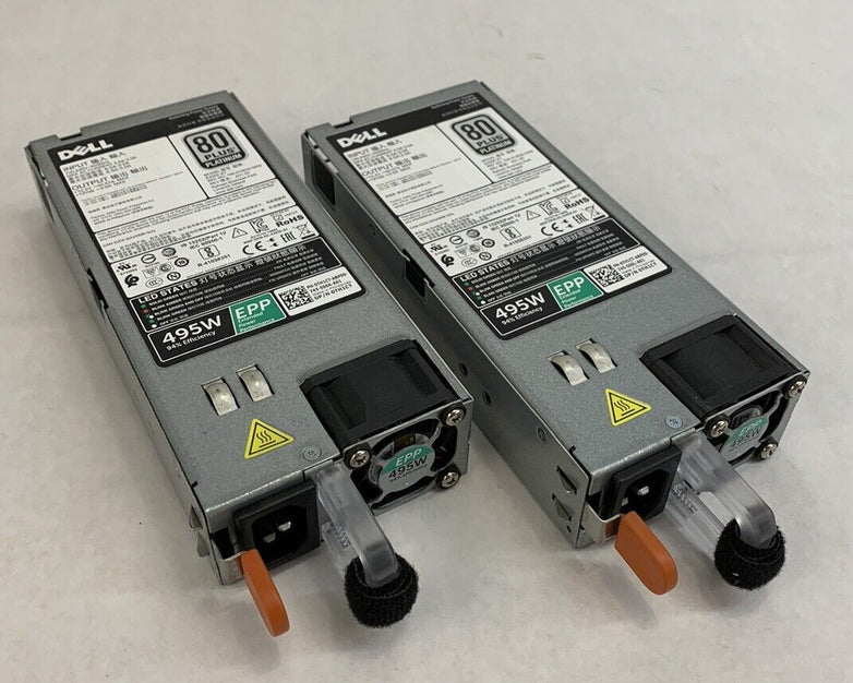 Dell Switiching Power Supply E495E-S1 80 Plus Platinum (Lot of 2)