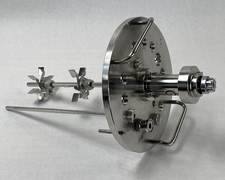 Applikon Sartorius Bioreactor Headplate And Stirrer For 5L Liter Bioreactors