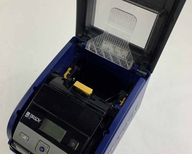 Brady BBP33 Label Printer Missing Ribbon Connection Pieces Parts and Repair