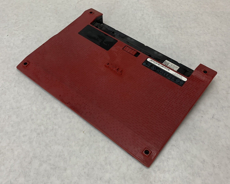 Genuine Dell Latitude 2100 Laptop Base Bottom Case R243R Red