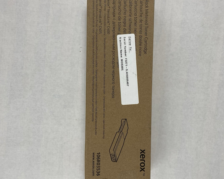 Xerox VersaLink C400/C405 106R03536 Black Metered Toner Cartridge