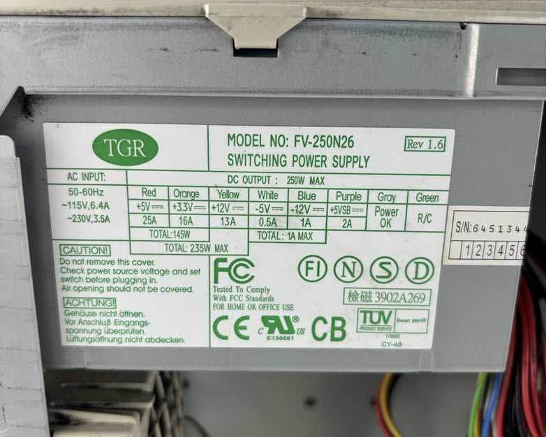MicronPC ClientPro D850MV-ODY Barebones Computer Chassis W/ Power Supply Only