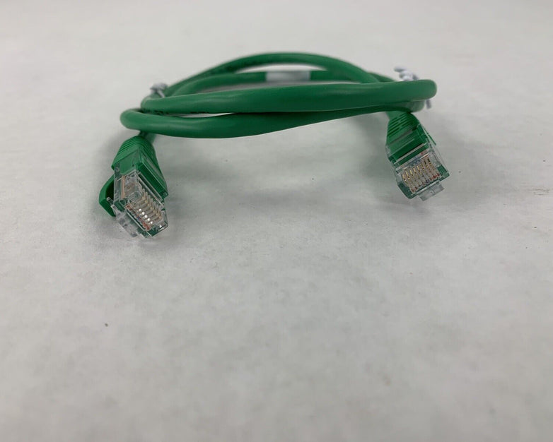 Lot( 10 ) 3ft Green Cat5e C2G 15179 Snagless Unshielded UTP Ethernet Patch Cable