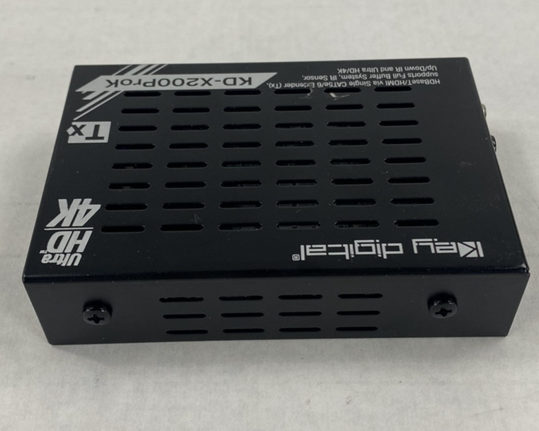 Key Digital KD-X200ProK Tx HDBaseT/HDMI via Single CAT5e/6 Extender Lot of 2