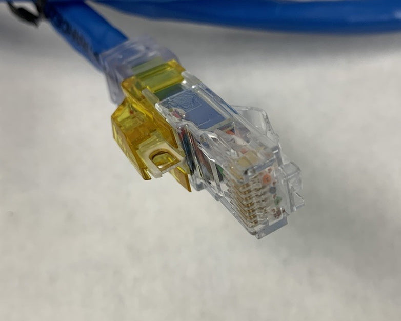 Panduit PVQ-EU6AC5BU 5ft CAT 6A Patch Cable (Lot of 2)