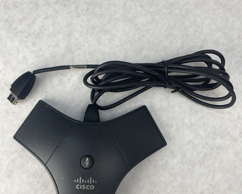 Lot( 4 ) Cisco 2201-40140-001 Wired Conference Speaker External Mic Pods w Cord