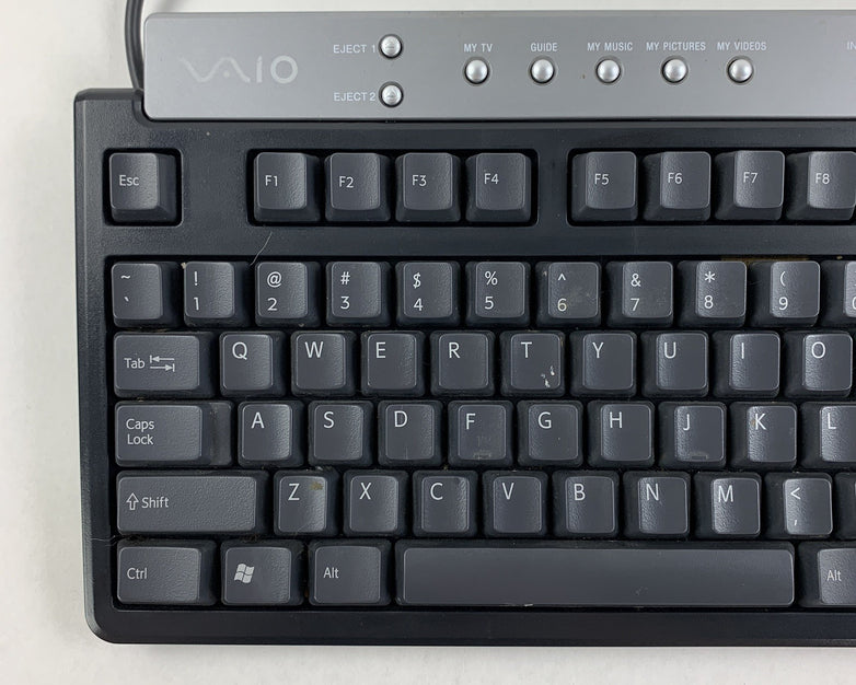 Sony PCVA-KB7P/U VAIO Multimedia Keyboard Tested Vintage