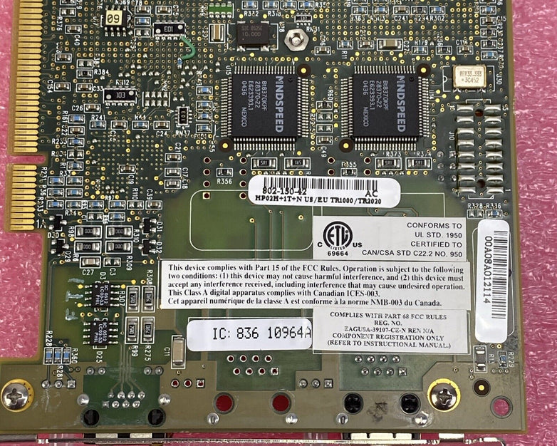 Brooktrout Technology 802-150-42 Analog Fax Board
