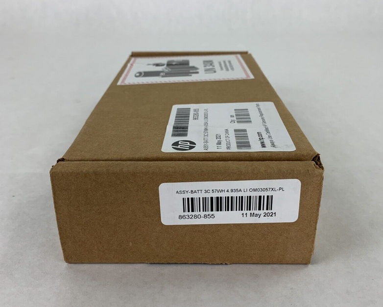 Genuine OEM Battery For HP EliteBook x360 1030 G2 Series 863280-855 57Wh OM03XL