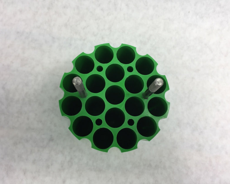 Unbranded Centrifuge Green Bucket Insert (Lot of 2)