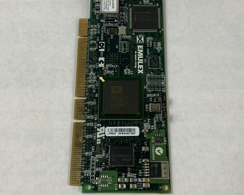 HP 2GB PCI-x FC LP9802 Network Adapter 336070-001 FC1010489-01 Emulex Cards