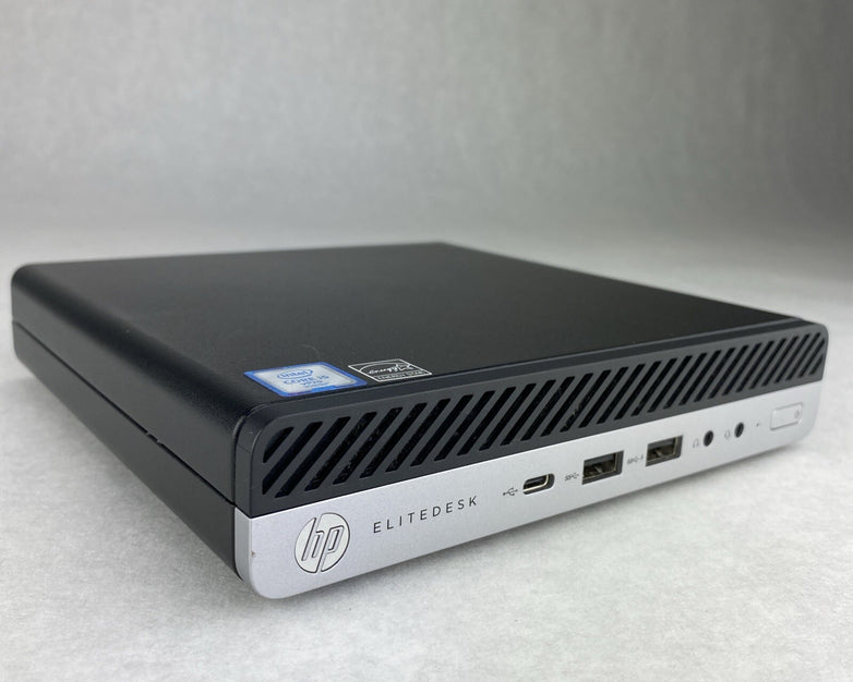 HP EliteDesk 800 G3 Mini Quad Core i5-6500T 2.50GHz 1X8GB RAM WiFi No AC HDD OS