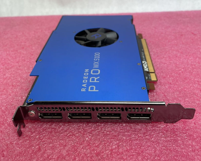 AMD ATI Radeon PRO WX 5100 8GB GDDR5 PCIe 4x DP Graphics Card 109-C95487-00_02