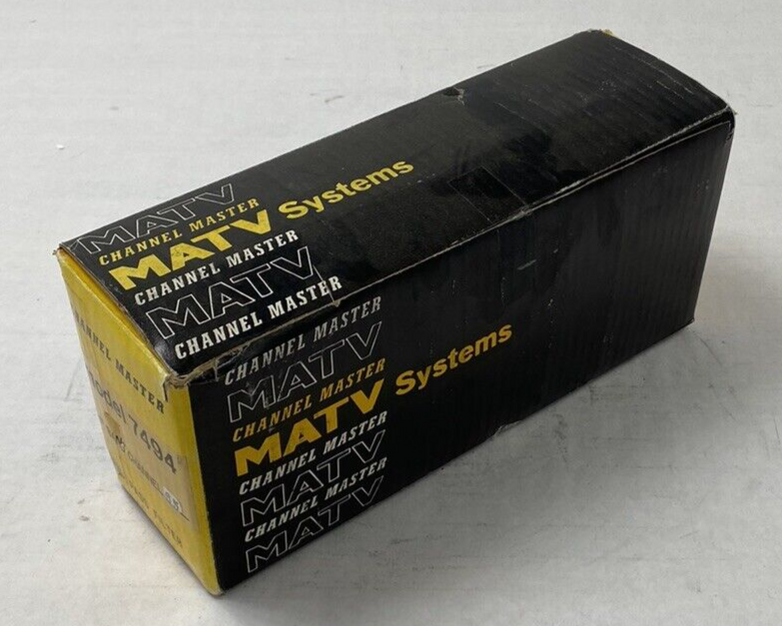 Channel Master MATV Systems Model 7494 Band Pass Filter UHF Band Channel 65