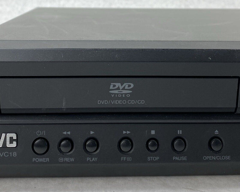JVC HR-XVC16 Hi-Fi SQPB VHS Cassette Recorder VCR DVD Player Combo For Parts