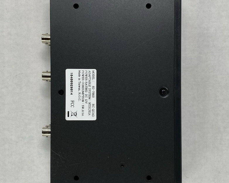 Defender Security 82-7860 NSMP High Resolution Color Quad Processor Untested