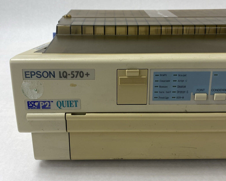 Epson LQ-570+ Dot Matrix Printer - Parts or Repair