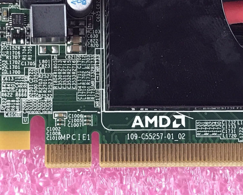 AMD Radeon 109-C55257-01_02 1GB DVI PCIe Graphics Card Low Profile