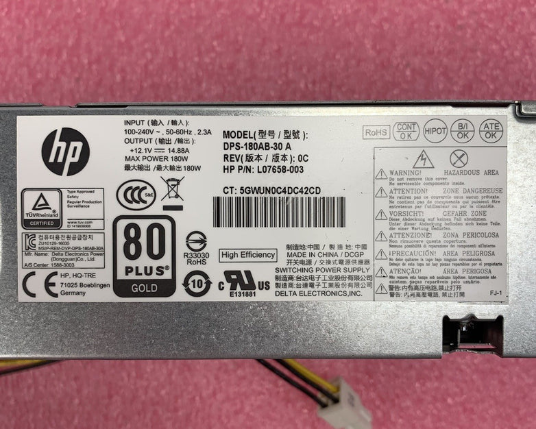 HP DPS-180AB-30 A 180W Power Supply (Lot of 2)