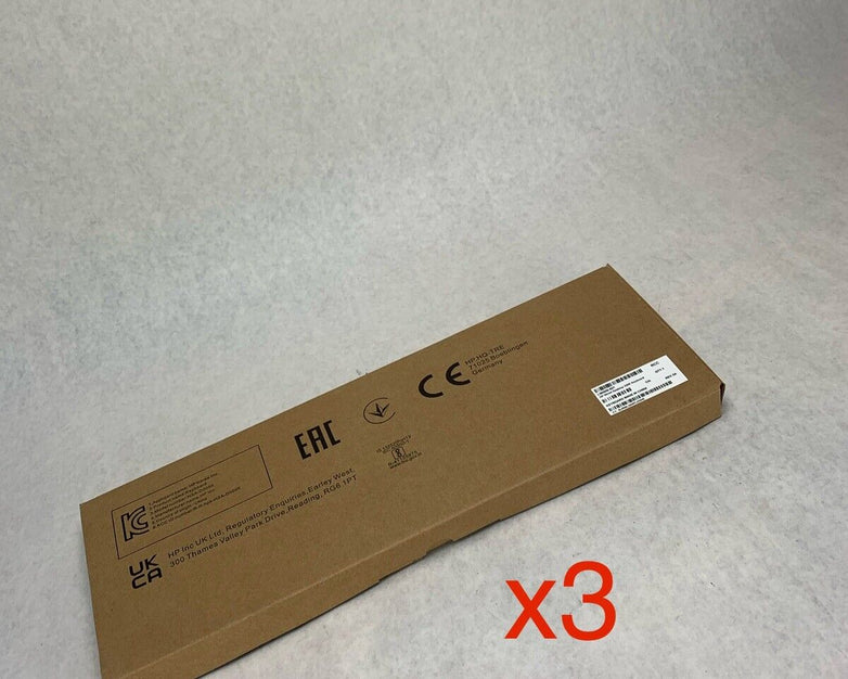 HP 320K Wired Desktop Keyboard L96909-001 Lot of 3