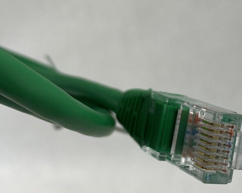 Lot( 10 ) 3ft Green Cat5e C2G 15179 Snagless Unshielded UTP Ethernet Patch Cable